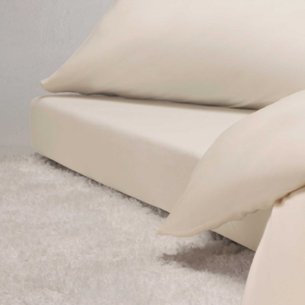 Spannbettlaken zur Bettwäsche mit Zink