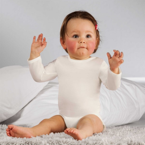 Baby-Body, langarm mit Zink