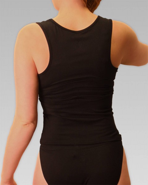 Damen Tank-Top in schwarz