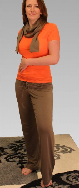 Wellness-Hose in mokka