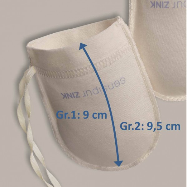 Baby-Fäustlinge mit Zink