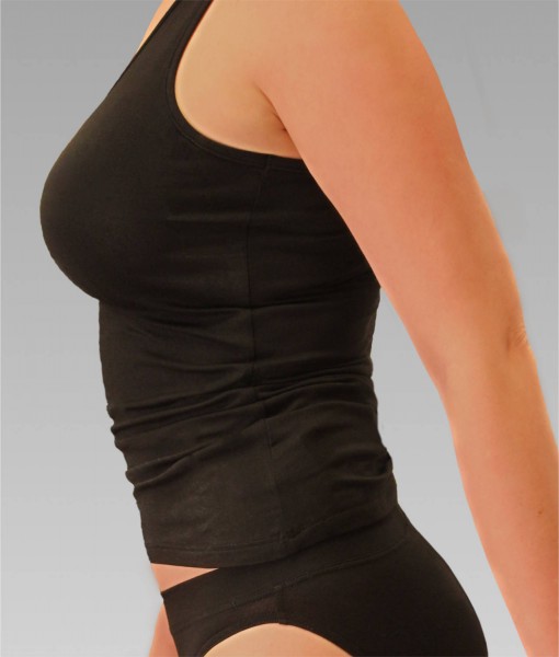 Damen Tank-Top in schwarz